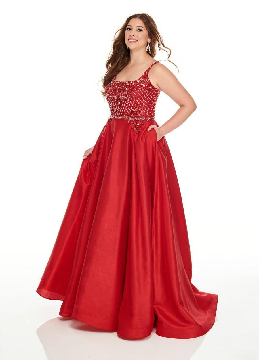 Rachel Allan Prom Long Plus Size Dress - The Dress Outlet