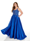 Rachel Allan Prom Long Plus Size Dress - The Dress Outlet