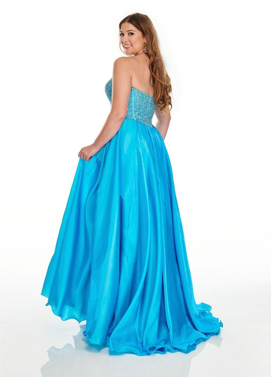 Rachel Allan Prom Long Plus Size Dress Ball Gown - The Dress Outlet