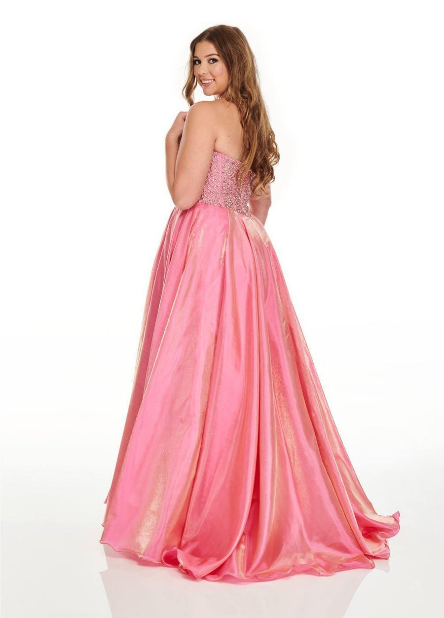 Rachel Allan Prom Long Plus Size Dress Ball Gown - The Dress Outlet