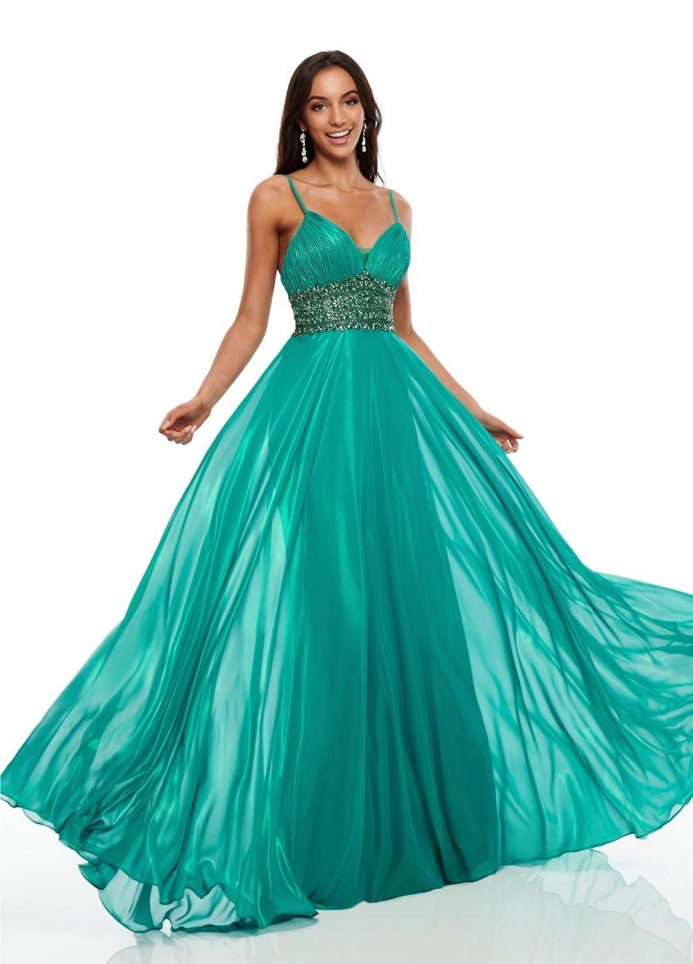 Sexy Turquoise Prom Dress