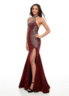 Rachel Allan Prom Long Sexy Fitted Dress - The Dress Outlet