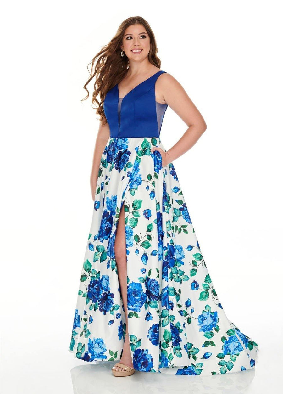 Rachel Allan Prom Plus Size Long Dress - The Dress Outlet