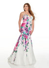 Rachel Allan Sexy Fitted Prom Long Plus Size Dress - The Dress Outlet