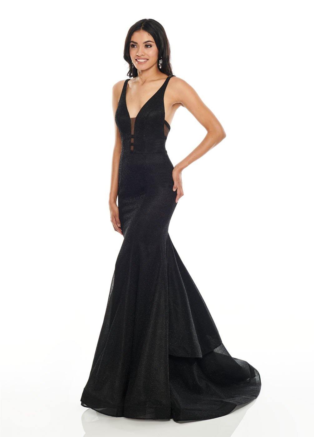 Rachel Allan Sexy Long Fitted Prom Dress - The Dress Outlet