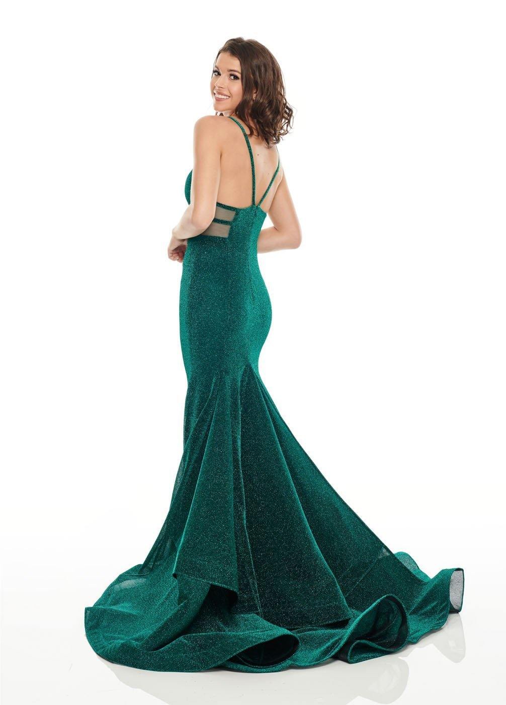 Rachel Allan Sexy Long Fitted Prom Dress - The Dress Outlet