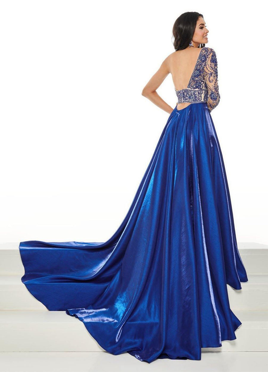 Rachel Allan Sexy Long Prom Dress Evening Gown - The Dress Outlet