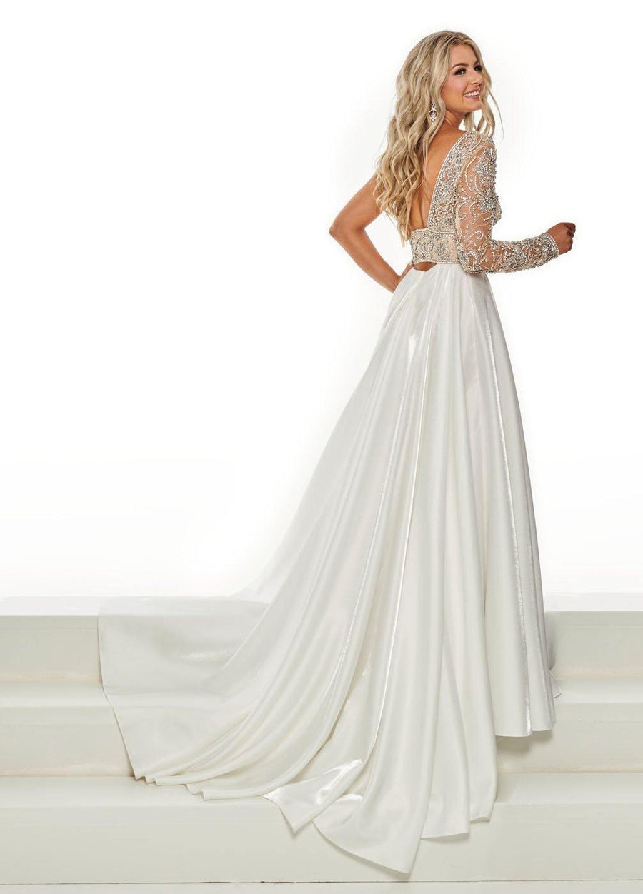 Rachel Allan Sexy Long Prom Dress Evening Gown - The Dress Outlet