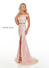 Rachel Allan Sexy Two Piece Long Prom Dress - The Dress Outlet