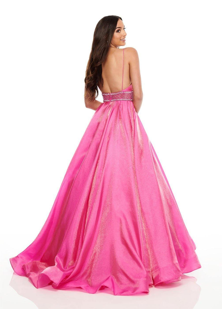 Rachel Allan Sparkling Long Prom Dress Ball Gown - The Dress Outlet