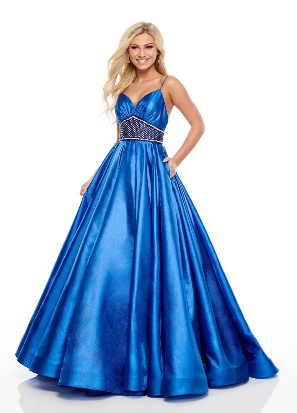 Rachel Allan Sparkling Long Prom Dress Ball Gown - The Dress Outlet