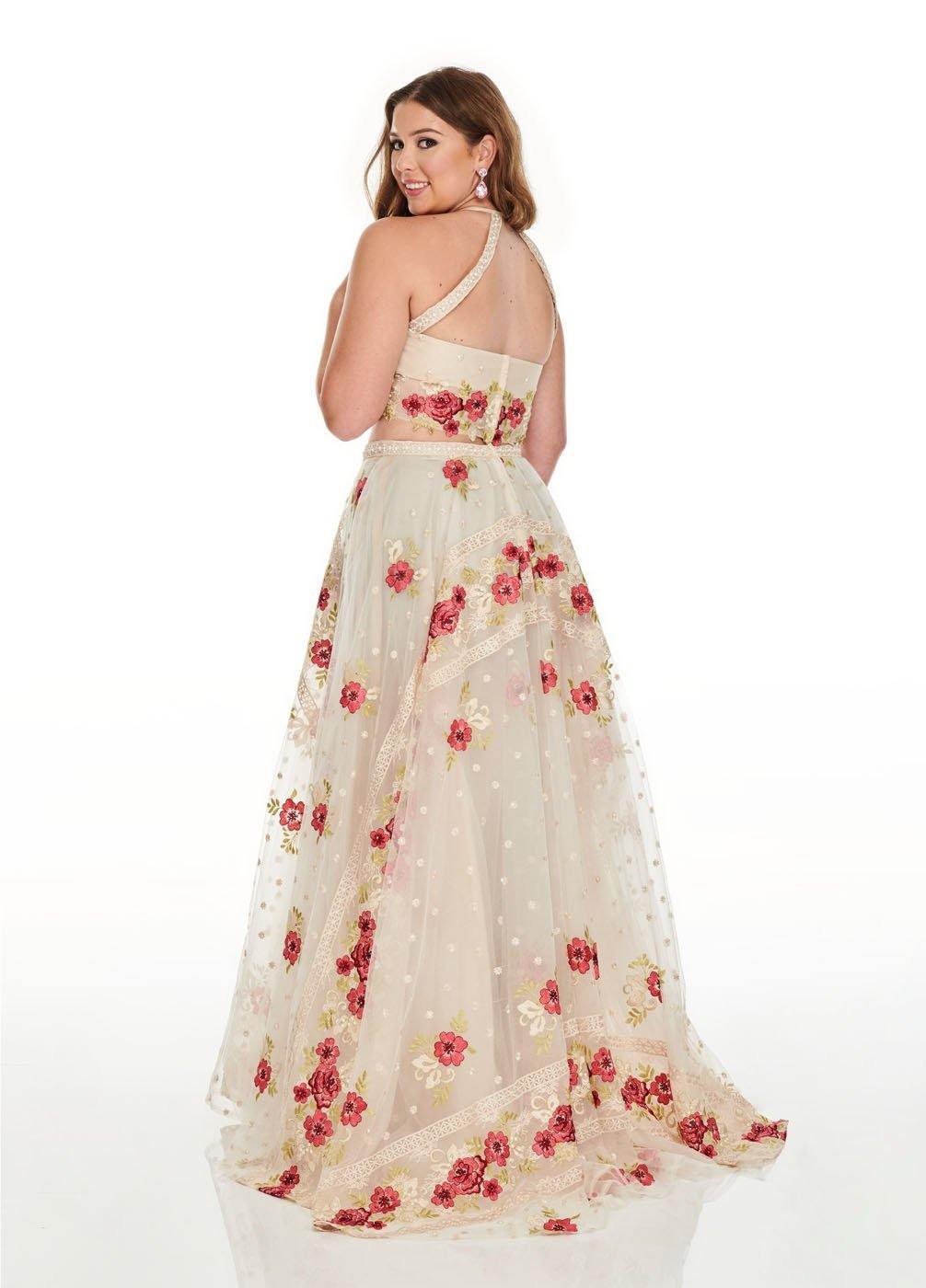 Two Piece Sexy Long Plus Size Prom Dress for $639.99 – The Dress Outlet