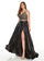 Rachel Allan Two Piece Sexy Prom Long Plus Size Dress - The Dress Outlet