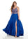 Rachel Allan Two Piece Sexy Prom Long Plus Size Dress - The Dress Outlet