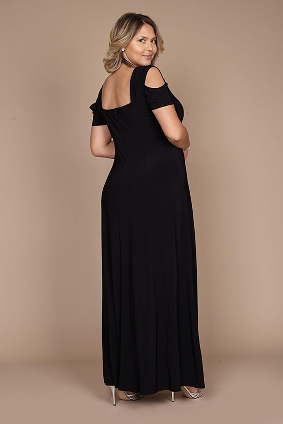 Mother of the Bride Dresses Evening Long Formal Dress Black