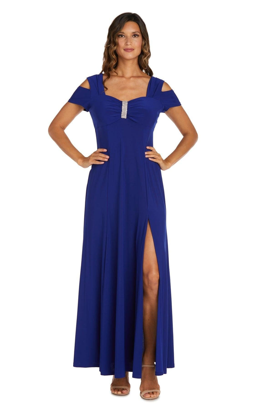 Mother of the Bride Dresses Evening Long Formal Dress Electric Blue