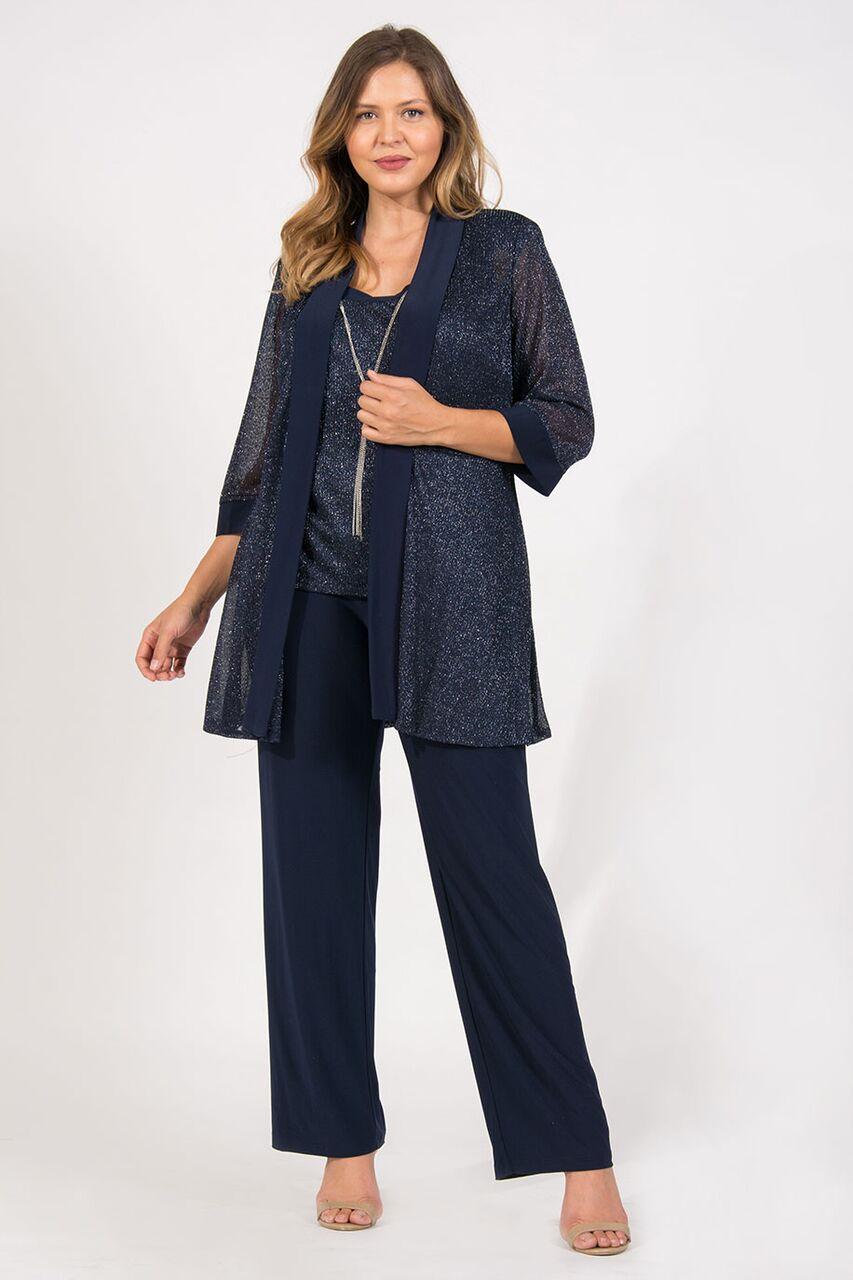 Navy R&M Richards 1782W Mother Of The Bride Pants Suit for $38.99 – The ...
