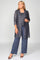 R&M Richards Plus Size Mother of the Bride Pant Suit Duster Jacket - The Dress Outlet R&M Richards