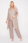 R&M Richards Plus Size Mother of the Bride Pant Suit Duster Jacket - The Dress Outlet R&M Richards