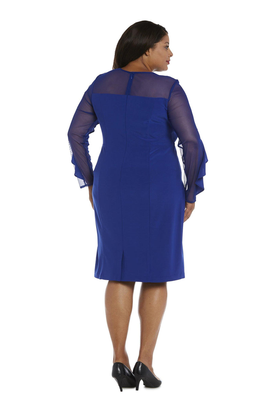 R&M Richards Short Plus Size Cocktail Dress Sale - The Dress Outlet