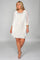 R&M Richards Short Mother of the Bride Dress Ivory