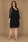 R&M Richards  Short Lace Mother of the Bride Dress Black