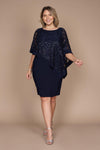 R&M Richards Short Plus Size Dress 2292W - The Dress Outlet