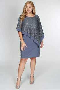 Navy R&M Richards 2292W Short Plus Size Dress for $49.99 – The Dress Outlet