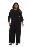 R&M Richards Plus Size Formal Jumpsuit 2308W - The Dress Outlet