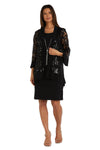 R&M Richards Short Cocktail Jacket 2 Piece Dress 2342 - The Dress Outlet