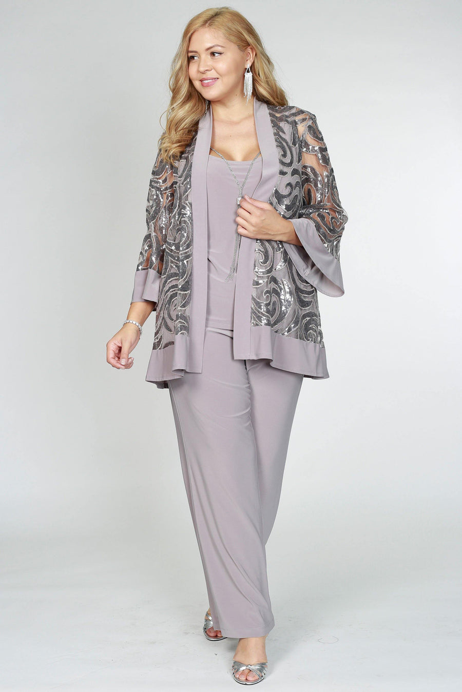 R&M Richards Formal Pantsuit 2343 - The Dress Outlet