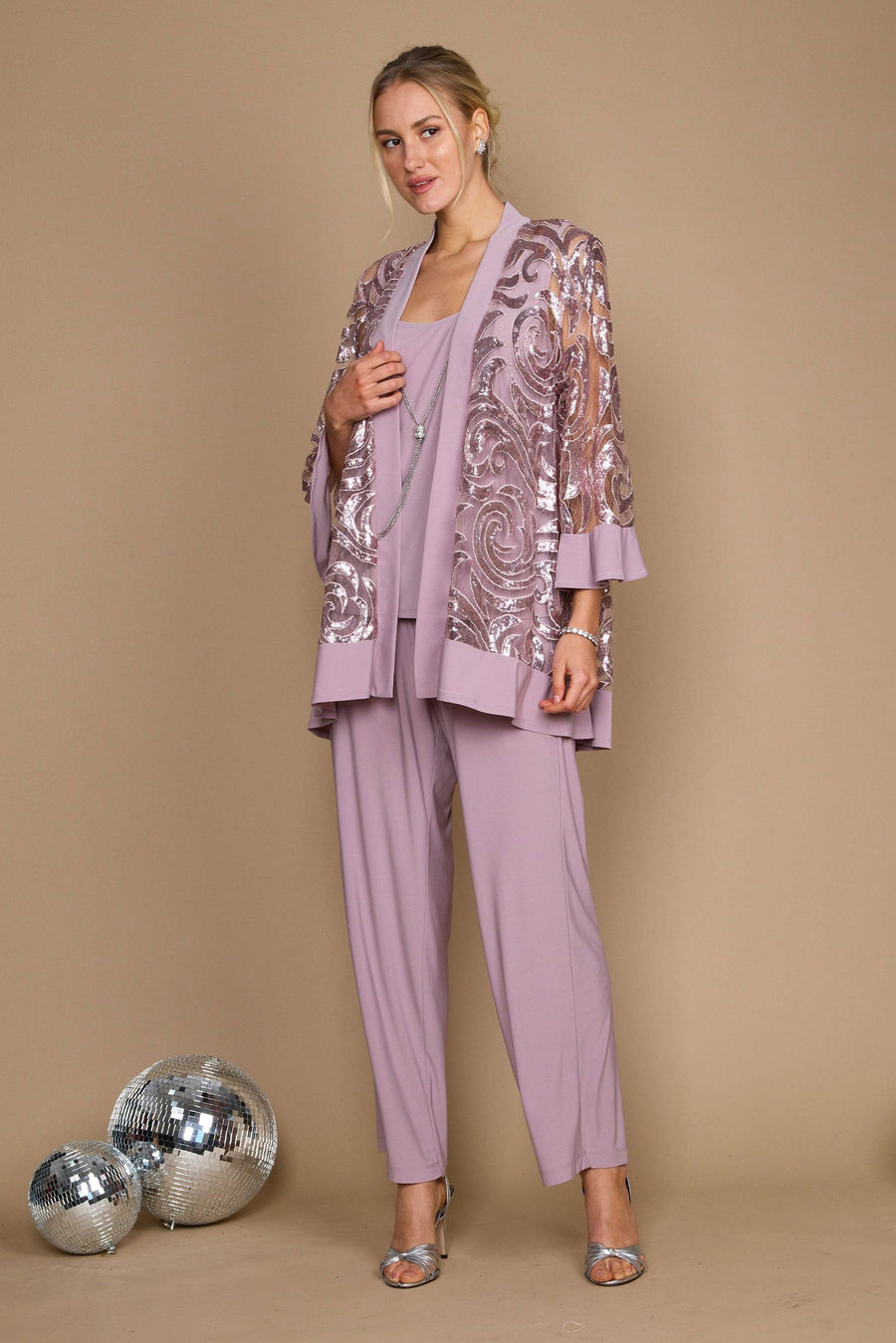 R&M Richards 2343W Formal Pantsuit Plus Size