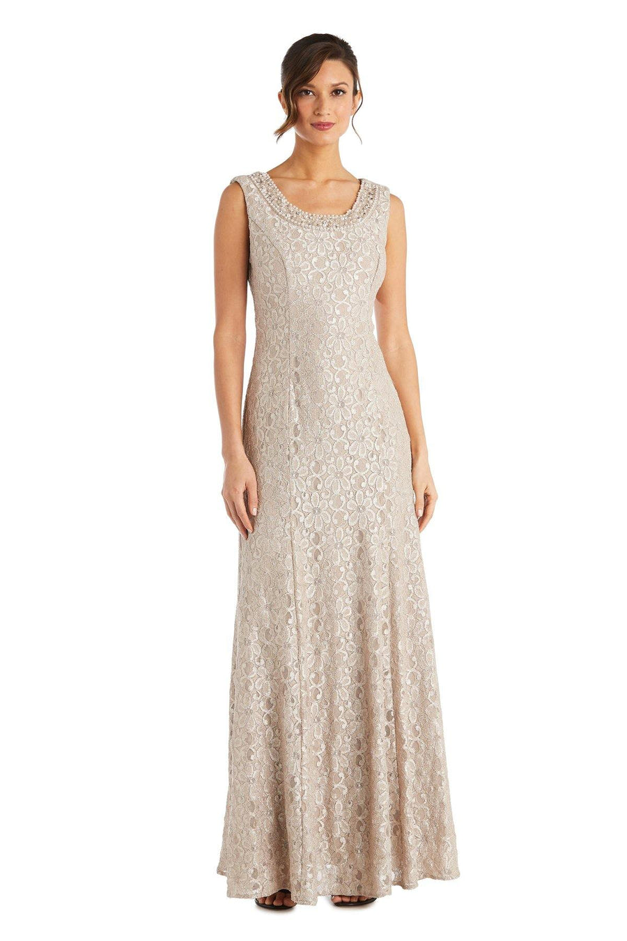 R&M Richards Mother of the Bride Long Dress 2382 - The Dress Outlet