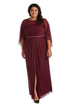 R&M Richards Long Formal Plus Size Dress 2461W - The Dress Outlet