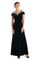 R&M Richards Long Formal Off Shoulder Velvet Dress 2509 - The Dress Outlet