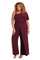 R&M Richards Formal Plus Size Jumpsuit 3130W - The Dress Outlet