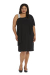 R&M Richards Mother of the Bride Short Dress 3439W - The Dress Outlet