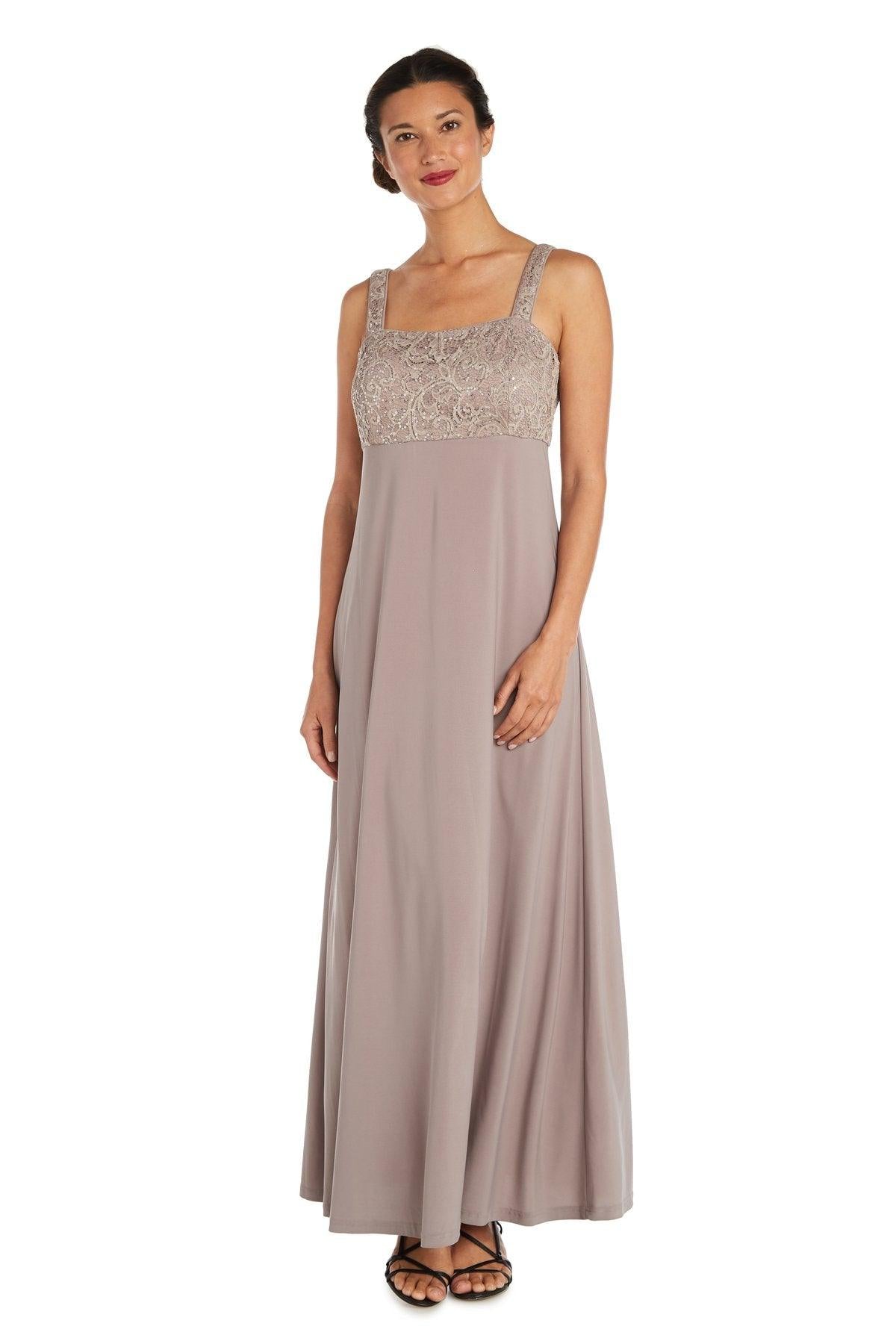 R&M Richards Long Mother of the Bride Dress 3606 - The Dress Outlet