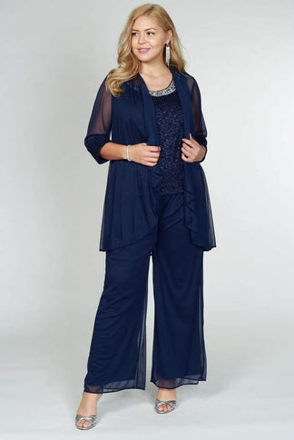 Blush R&M Richards 5008W Plus Size Pant Suit for $39.99 – The Dress Outlet