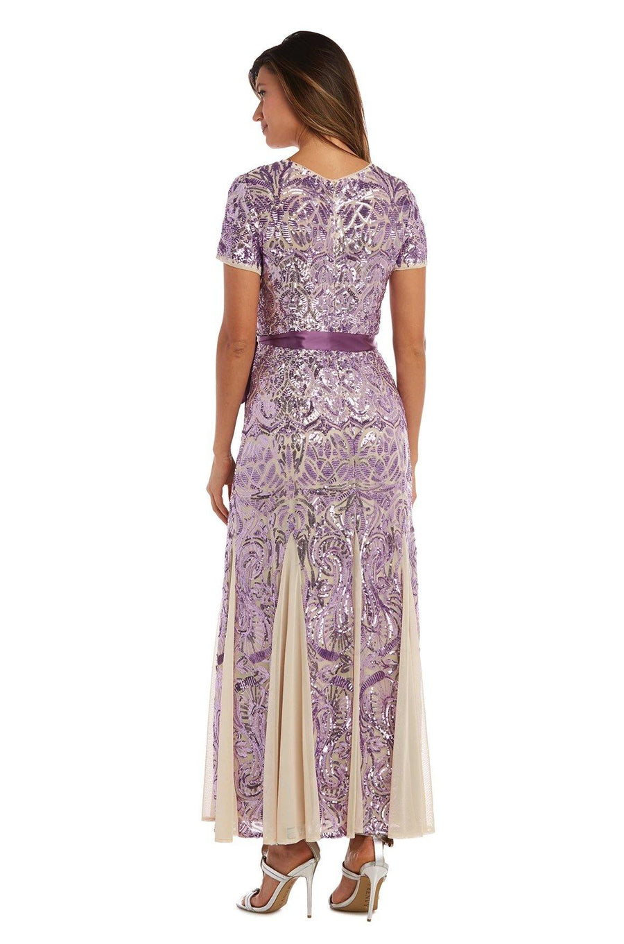 R&M Richards Mother of the Bride Long Dress 5048 - The Dress Outlet