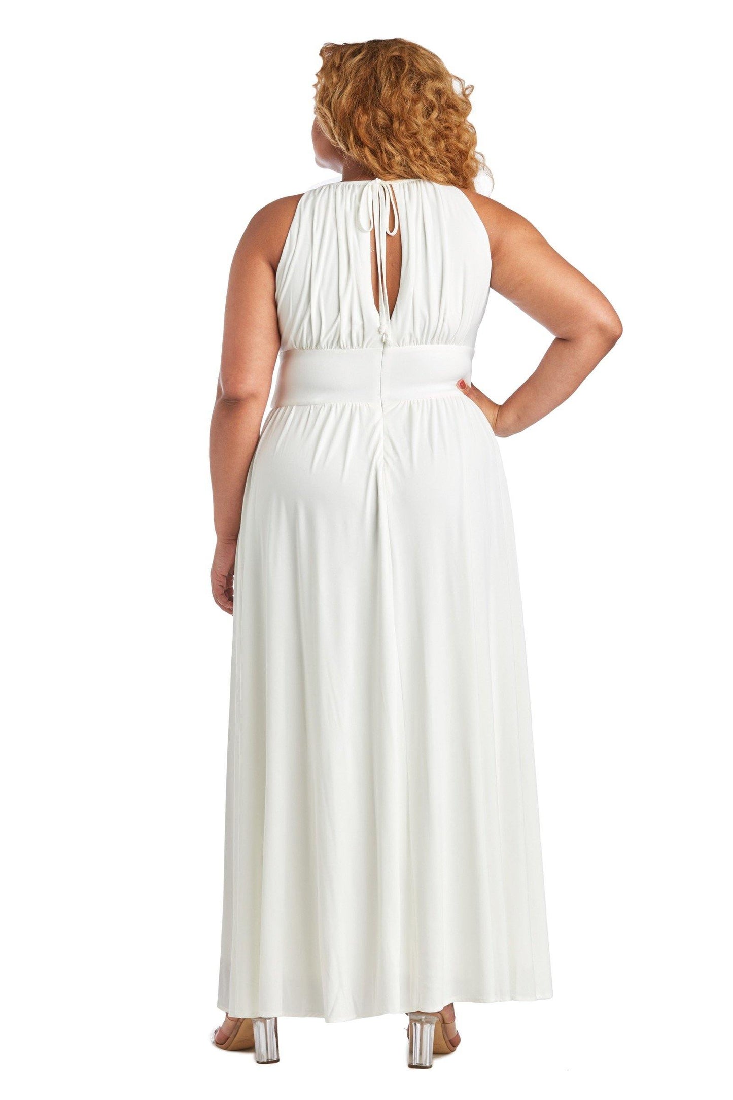 R&M Richards Formal Long Plus Size Dress 5078W - The Dress Outlet