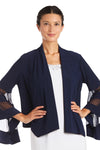 R&M Richards Full Sleeves Open Bolero Jacket 5268 - The Dress Outlet