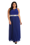 R&M Richards Plus Size Formal Long Dress 5405W - The Dress Outlet