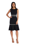 R&M Richards Fitted Fishtail Sleeveless Short Dress 5619 - The Dress Outlet