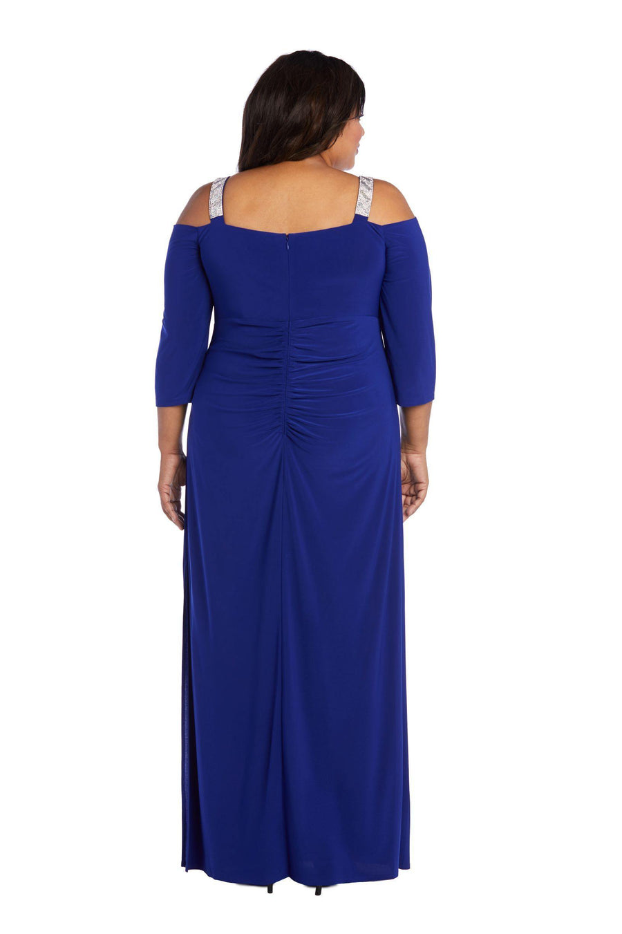 Plus Size Dresses Plus Size Formal Long Dress Electric Blue