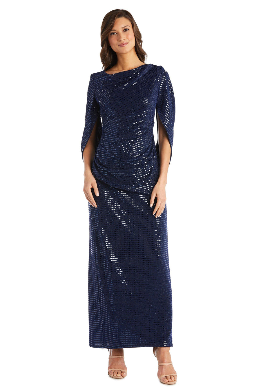 R&M Richards Long Formal Dress 5872 - The Dress Outlet