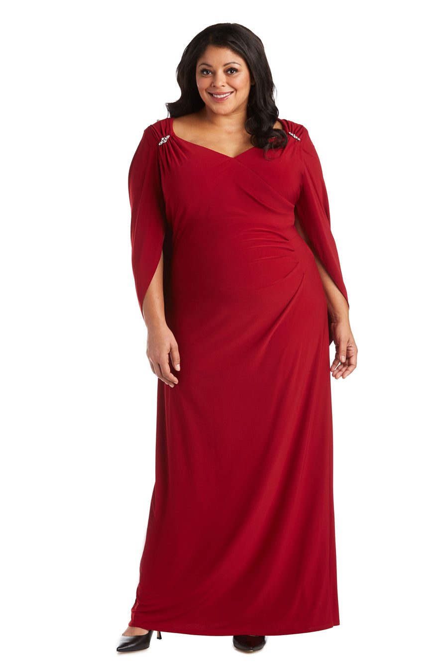 Mother of the Bride Dresses Long Formal Plus Size Dress Scarlet