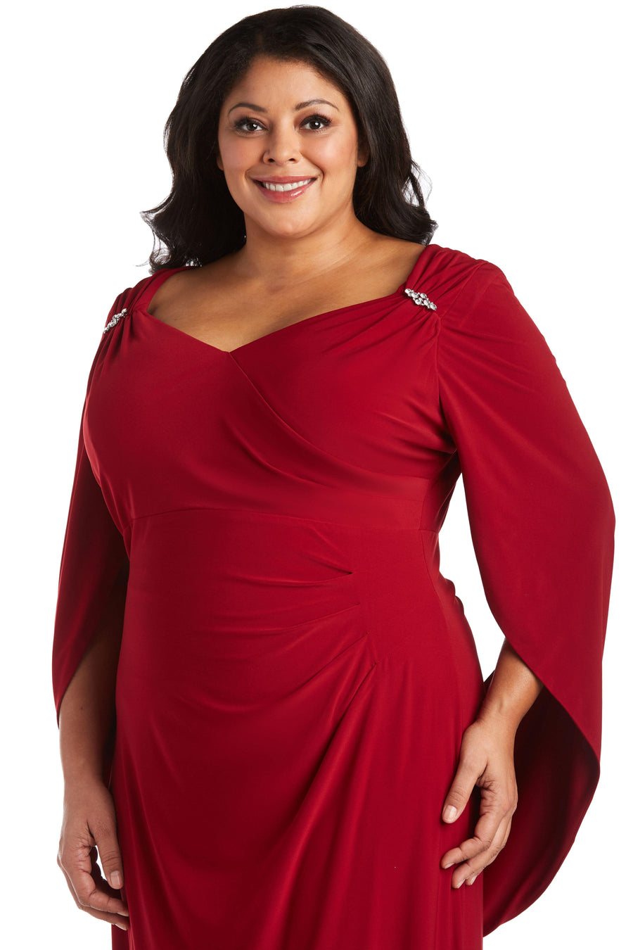 Mother of the Bride Dresses Long Formal Plus Size Dress Scarlet