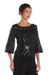 R&M Richards Mother of the Bride Sequins Top 5995 - The Dress Outlet