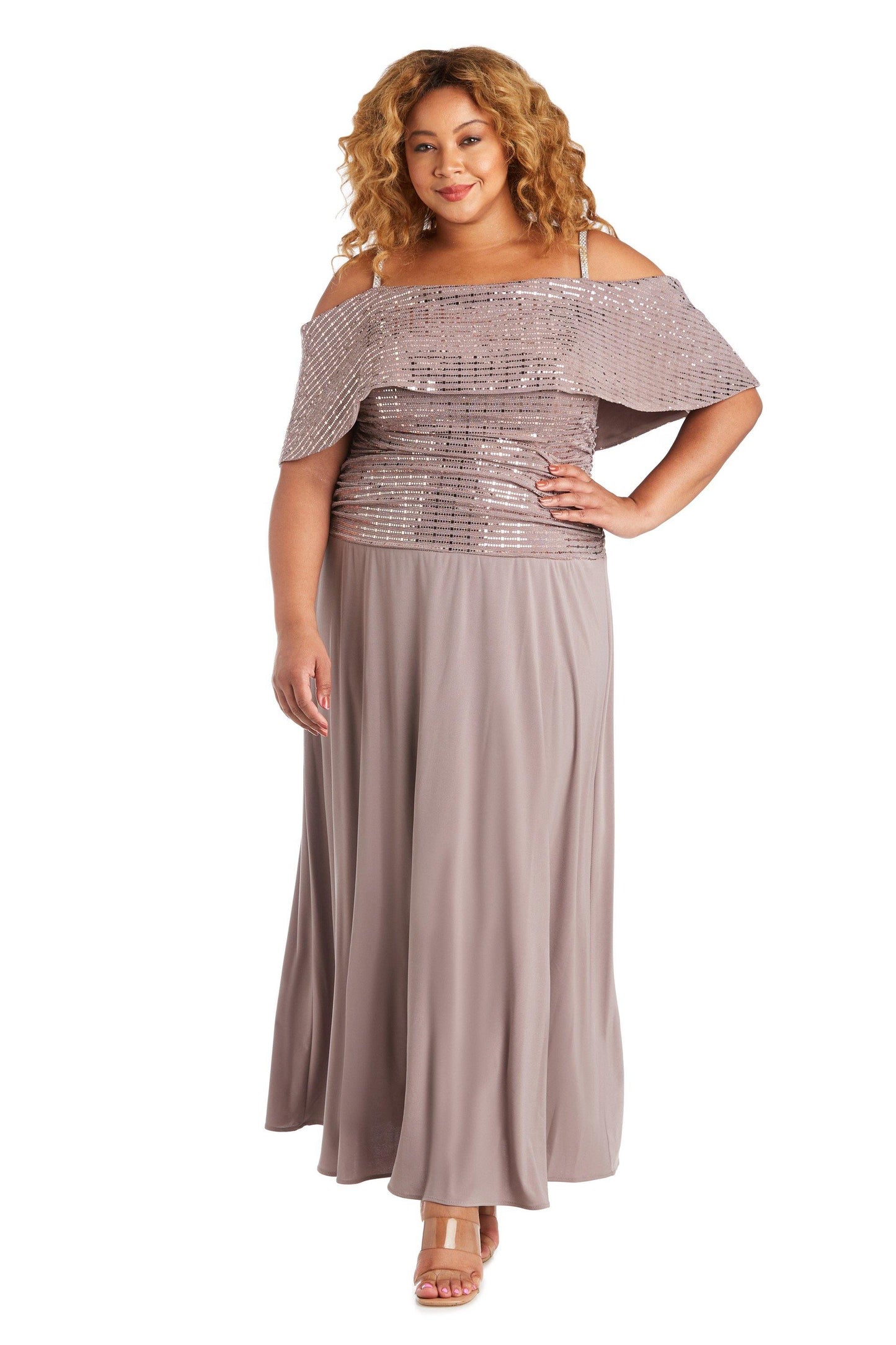 R&M Richards Formal Long Dress Plus Size Sale - The Dress Outlet